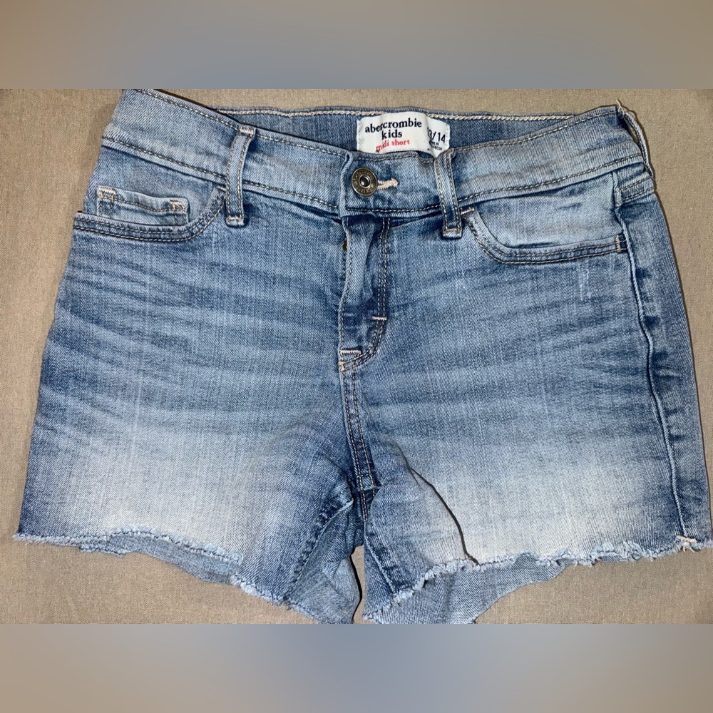 Abercrombie Kids Light Blue Denim Shorts